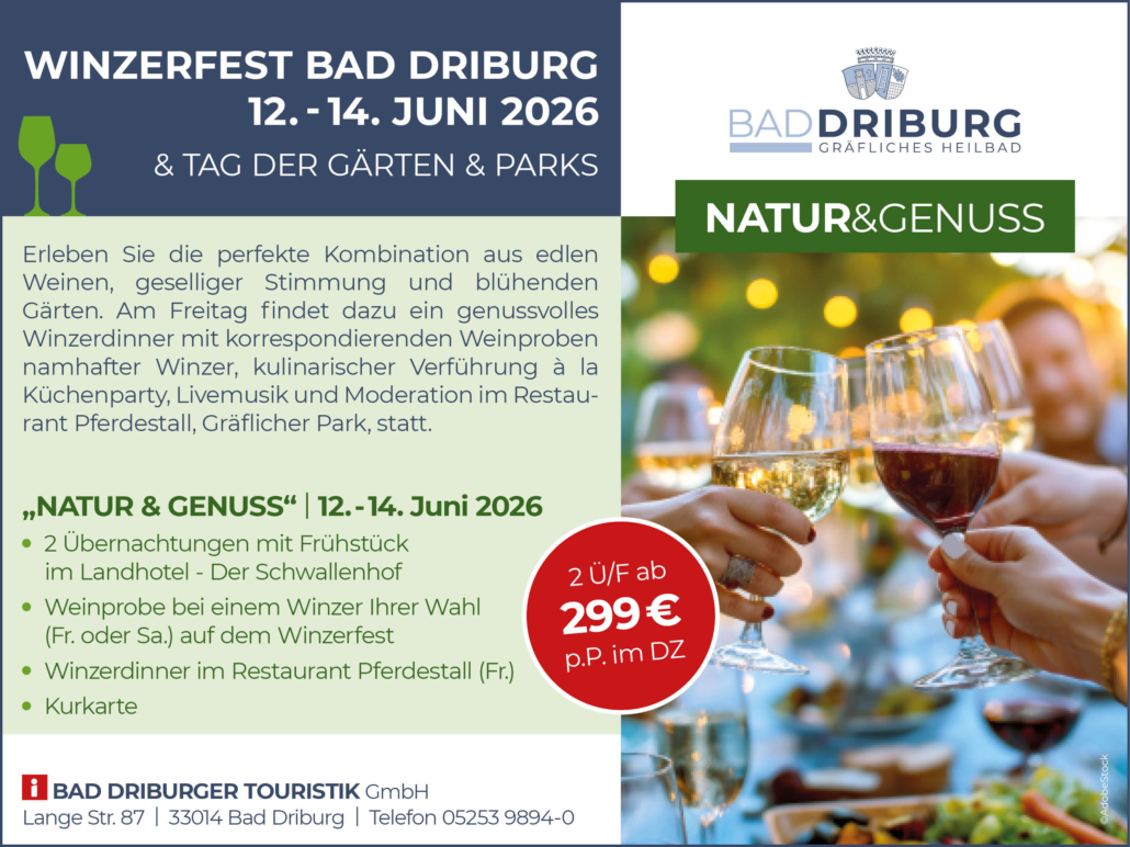 Natur&Genuss Winzerfest Bad Driburg